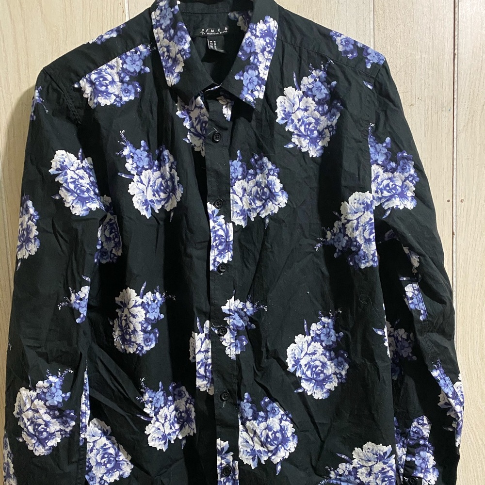 Floral dress shirt